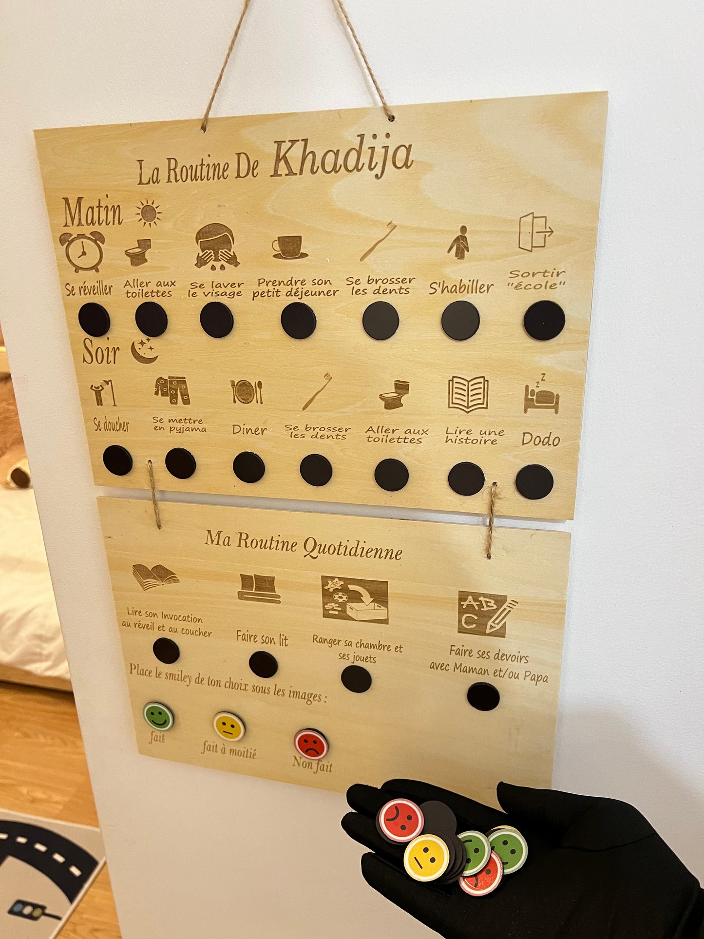 Tableau de Routine Enfant – Personnalisable