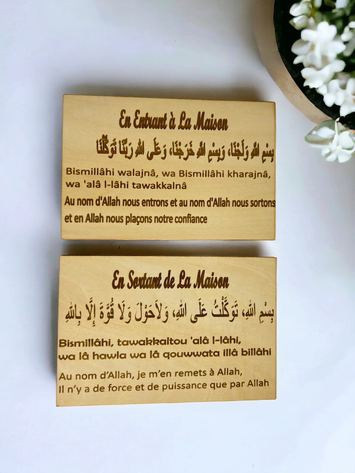 Pack complet d’invocations en bois – 7 invocations