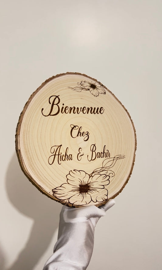 Rodin de bois à personnaliser