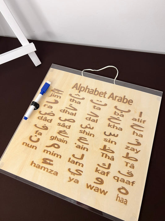Alphabet Arabe –  Support d’Apprentissage Réutilisable